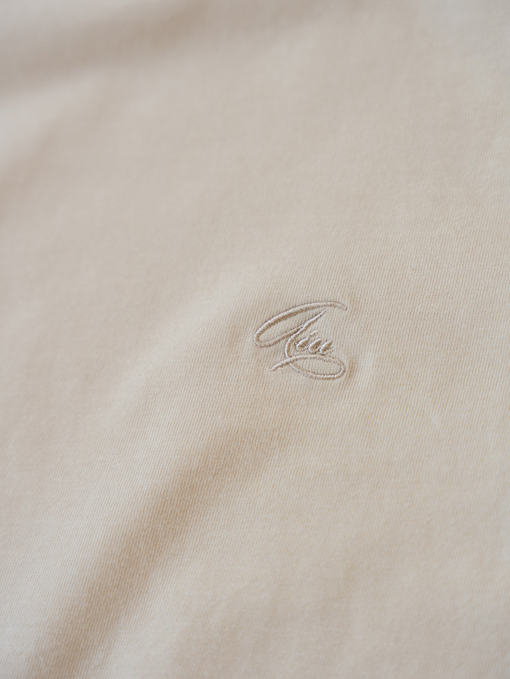Logo Embroidered Cotton Tee