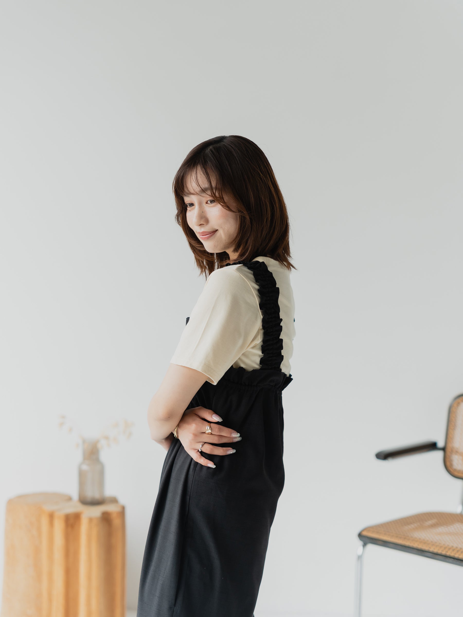 Logo Embroidered Cotton Tee