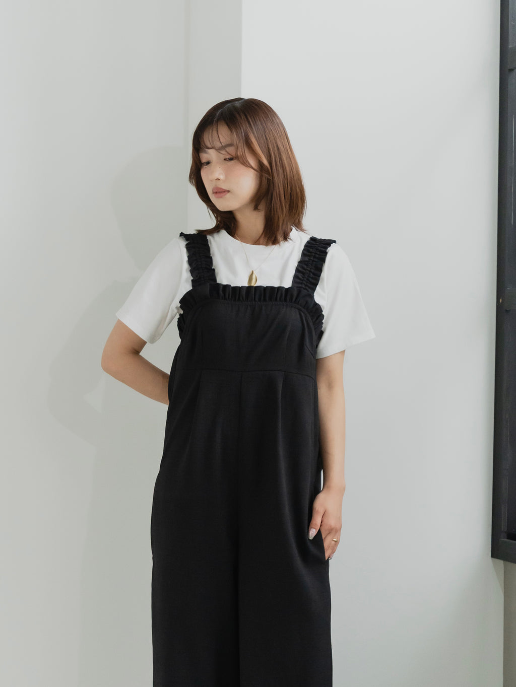 Logo Embroidered Cotton Tee