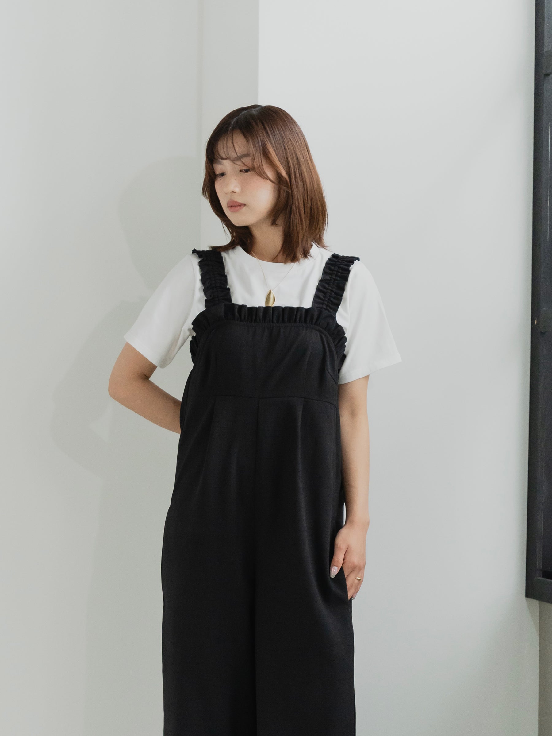Logo Embroidered Cotton Tee