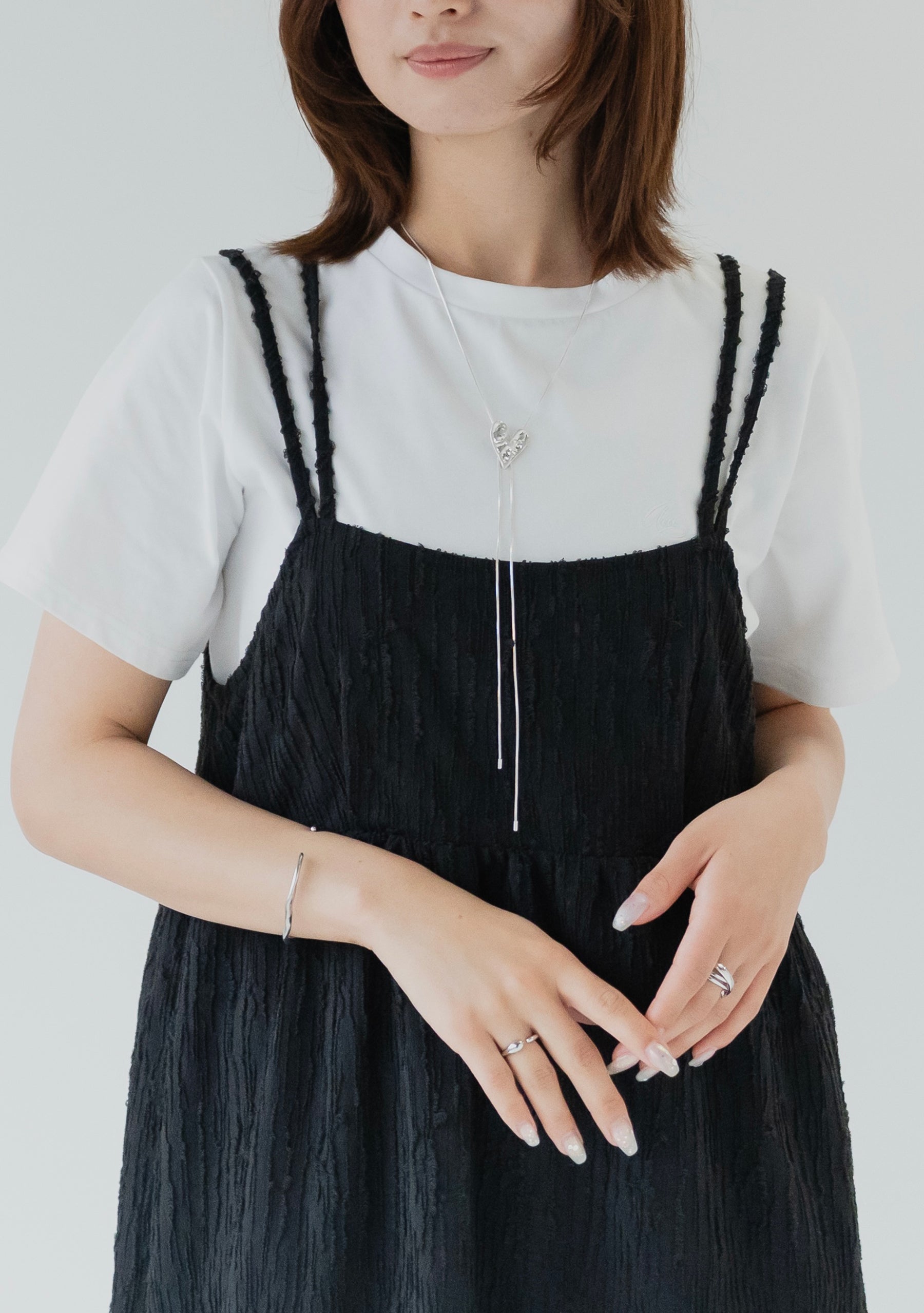Logo Embroidered Cotton Tee